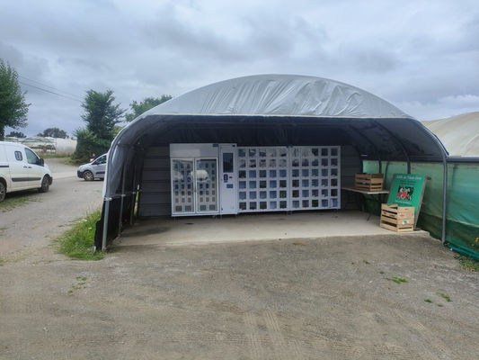 R290 Compressor de gás verde Máquina de venda automática de alimentos frescos Alta durabilidade e segurança