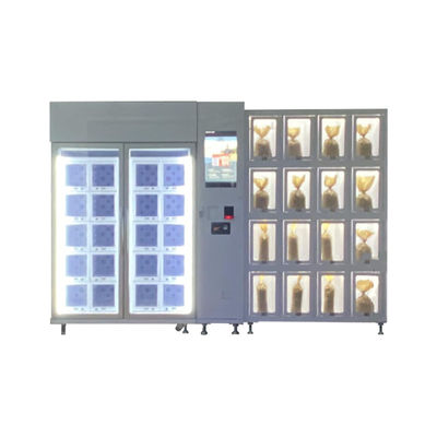 Máquina de venda de pão com sistema de refrigeração
