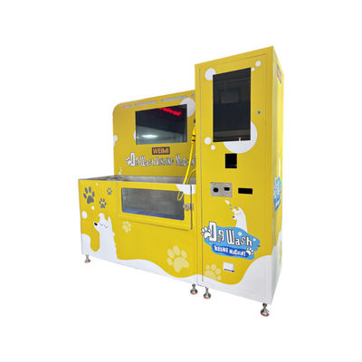 21.5 polegadas de tela sensível ao toque 32 polegadas de tela LCD W2000*D663*H1800 mm máquina de lavar cães para empresas
