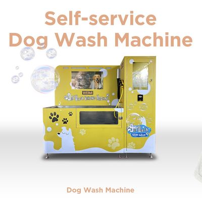 Higiênica lavagem de cães na ponta dos dedos personalizar máquina de venda automática W2000 * D663 * H1800 mm com opções de shampoo