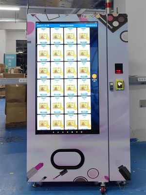 Máquina de venda automática de cosméticos de tela de 55 polegadas para cuidados com a pele, beleza e perfume