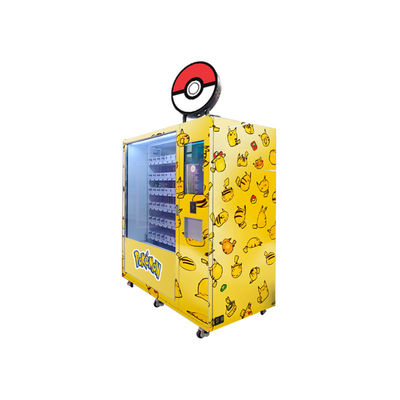 Máquina de venda automática do Pokémon Center com terminais de pagamento sem dinheiro para vender brinquedos Cartões PTCG Jogos de vídeo