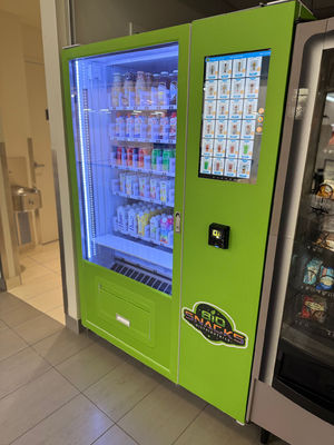 Melhore suas operações de negócios com a nossa máquina de venda de lanches e sistema de monitoramento de data de validade