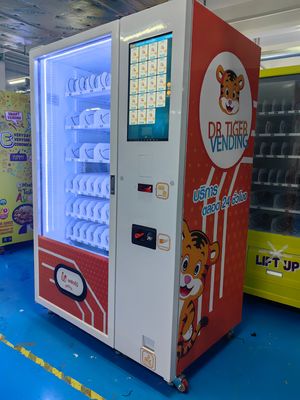 Máquina Vendedora de Comodidades de Lojas de Venda Sem Pessoal Com Sistema de Promoção Inteligente