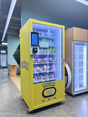Modelos padrão 20-50 dias Sistema de venda inteligente Máquina de venda de cartão de câmbio com Android OS 11