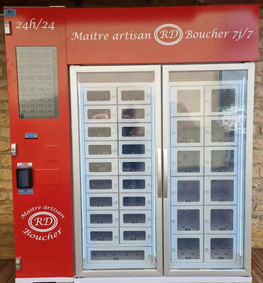 Máquina de venda de ovos Android 11 OS 3-20 C Refrigerador para suas necessidades de negócios