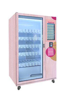 6 andares * 10 slots Máquina de venda de snacks com sistema de aquecimento opcional 50 C e sistema de arrefecimento 3 ° C-20 ° C