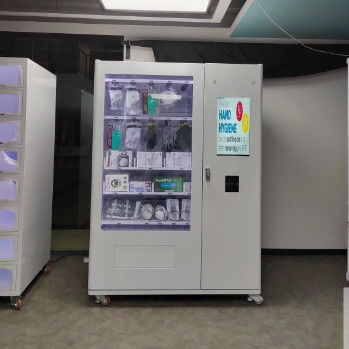 Máquina de venda de equipamentos de proteção individual Grainger tela sensível ao toque de 21,5 polegadas e limites diários de compra para atender às necessidades dos clientes