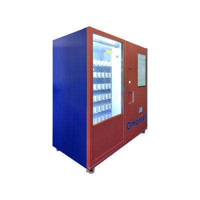 Máquinas de venda automática de autoatendimento com tela sensível ao toque de 21,5 polegadas sem refrigeração