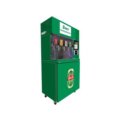 Máquina de venda de cerveja de 10 polegadas com tela sensível ao toque para bares e pubs Localização ideal Tecnologia avançada Atualize seu negócio