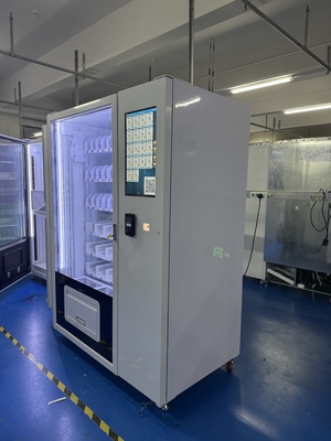 Máquina de venda automática congelada de estrutura metálica com telemetria para os requisitos do cliente