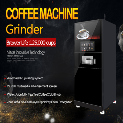 Máquina de Venda Automática de Café Totalmente Automática com Gestão Remota