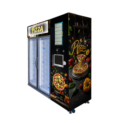 Máquina de Venda de Alimentos Congelados com 40 Armários - Refrigeração a -22°C com Micro-ondas