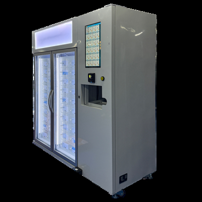 Máquina de venda de alimentos congelados de 40 caixotes com refrigeração a -22oC