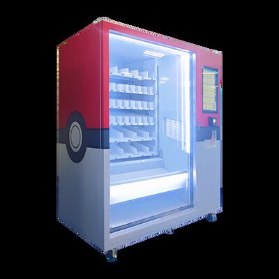Máquina de Venda Automática TCG com Tela Sensível ao Toque de 21,5 Polegadas Suporta Múltiplos Pagamentos e Autocolantes Personalizáveis