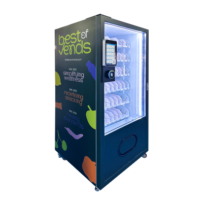 Máquina de venda de snacks Economiza espaço Unidade magra Perfeita para locais pequenos com muito tráfego em espaços corporativos e públicos