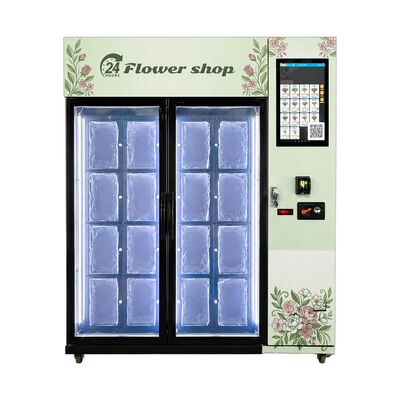 Máquina de venda automática de flores para venda com captador de armário refrigerado inteligente