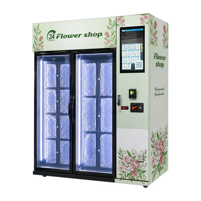 Máquina de venda de flores fornecendo acesso conveniente e soluções de recolha de flores perfeitas para aeroportos centros comerciais e locais urbanos