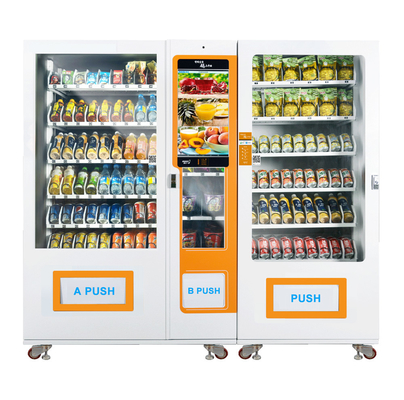 Quadro do metal da máquina de venda automática dos meios do ODM do OEM para a bebida enlatada engarrafada venda, máquina de venda automática da soda, casco que vende, mícron