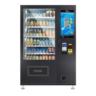 Máquinas de venda automática do Internet do tela táctil personalizado do petisco e da bebida do envoltório da etiqueta para o mercado de Paquistão