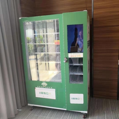 Máquina de venda automática do transporte da capacidade 337-662/máquina de venda automática do fruto vegetais de salada com elevador