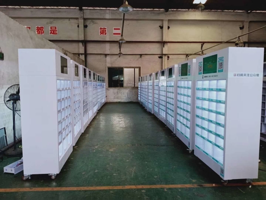Construção de aço de grande resistência personalizada da máquina de venda automática do PPE do logotipo