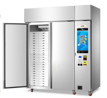 Máquina de venda automática esperta congelada dos cacifos 300w com telemetria, mícron