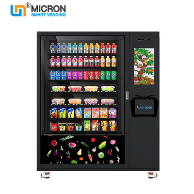 Máquina de venda automática fria automatizada de Smart do mícron da loja da máquina de venda automática da soda do petisco da bebida