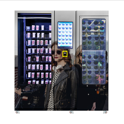 662 máquinas de venda automática cegas pretas do serviço do auto da caixa da capacidade com elevador da sala de exposições