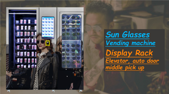 grande máquina de venda automática com o elevador não que refrigera para o produto do brinquedo e do carro com 22 polegadas de máquina de venda automática do tela táctil