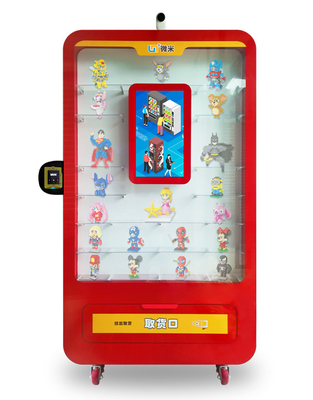22 da tela polegadas de máquina de venda automática dos brinquedos com sistema de pagamento monetário, máquina de venda automática do sistema de telemetria, mícron