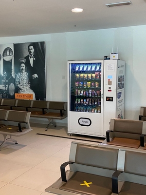 Petisco de 270 capacidades e apoio esperto E das máquinas de venda automática da bebida - carteira