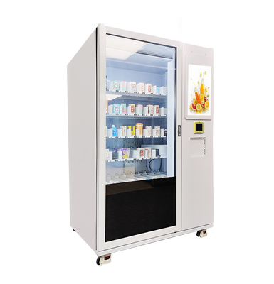 Garrafa de vidro enlatada feita sob encomenda da máquina de venda automática do vinho com verificação Xy do elevador e da idade